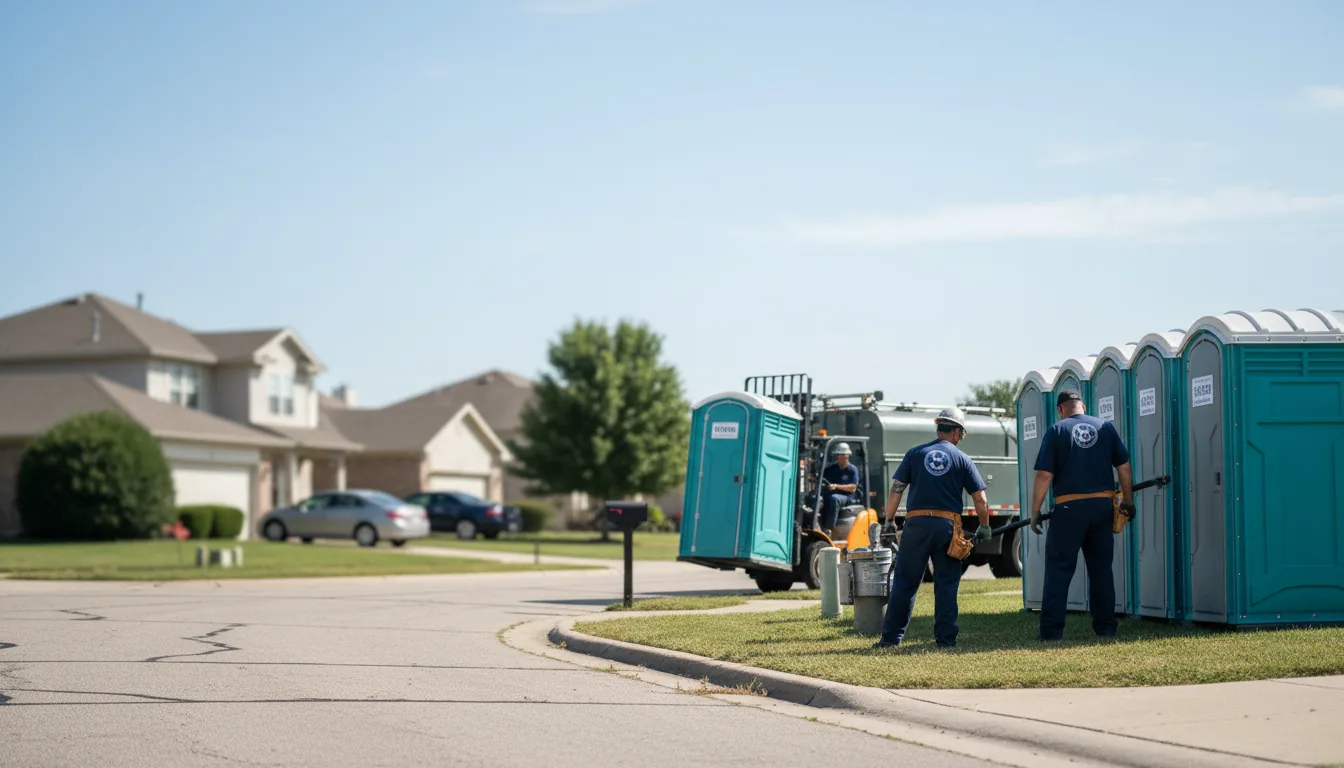 Porta Potty Rental in Monroeville, OH near me